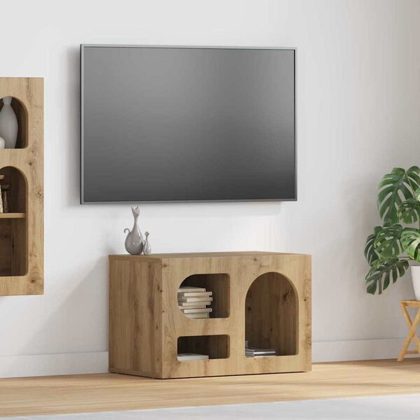 TV szekrény ELST 60 x 35 x 40 cm Artisan tölgy Faanyag