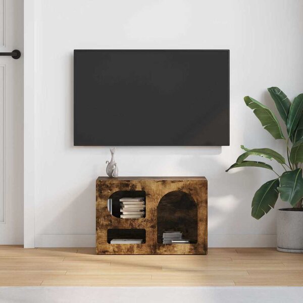 TV szekrény ELST 60 x 35 x 40 cm Füstölt tölgy Faanyag