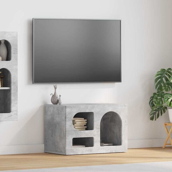 TV szekrény ELST 60 x 35 x 40 cm Beton Szürke Faanyag