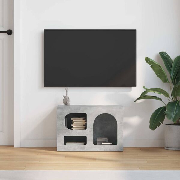 TV szekrény ELST 60 x 35 x 40 cm Beton Szürke Faanyag