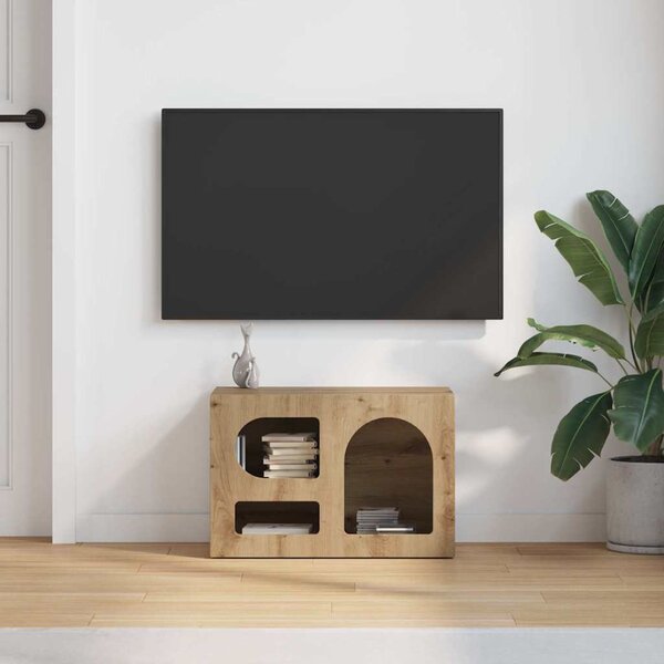 TV szekrény ELST 60 x 35 x 40 cm Artisan tölgy Faanyag