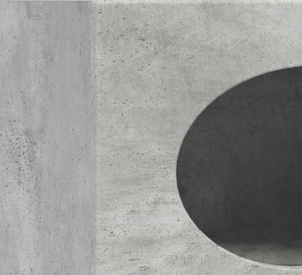 Széf Beton Szürke 40 x 35 x 100,5 cm Faanyag