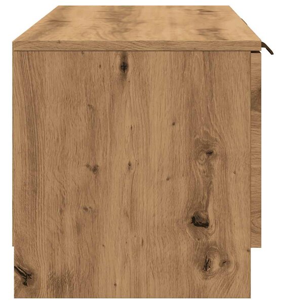 TV szekrény Artisan tölgy 102x35x36,5 cm Műanyag fa