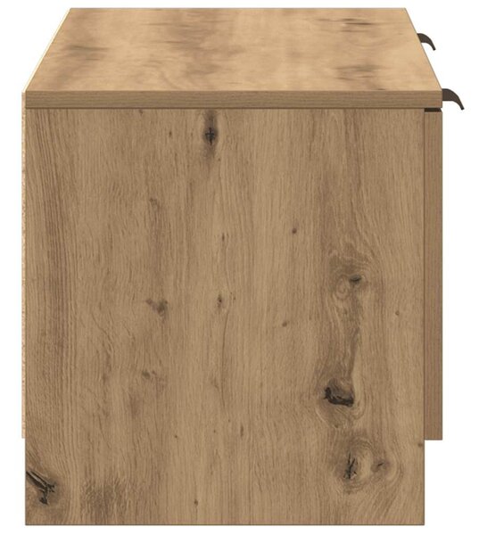 TV szekrény Artisan tölgy 102x35x36,5 cm Műanyag fa