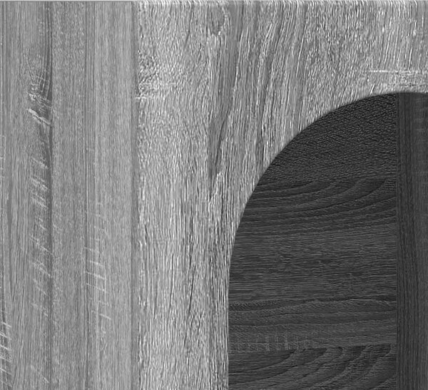 Széf Szürke Sonoma 59 x 35 x 80.5 cm Faanyag