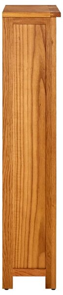 4 szintes tömör tölgyfa könyvespolc 70 x 22 x 110 cm