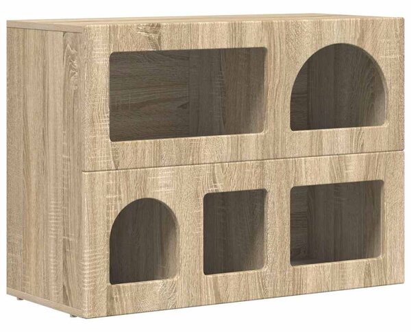 Széf Sonoma tölgy 80,5 x 35 x 59 cm Faanyag