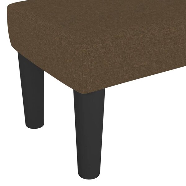 Barna szövet pad 70 x 30 x 30 cm