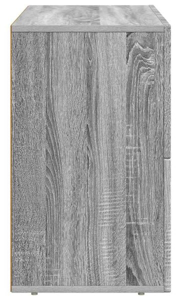 Széf Szürke Sonoma 80,5 x 35 x 59 cm Faanyag