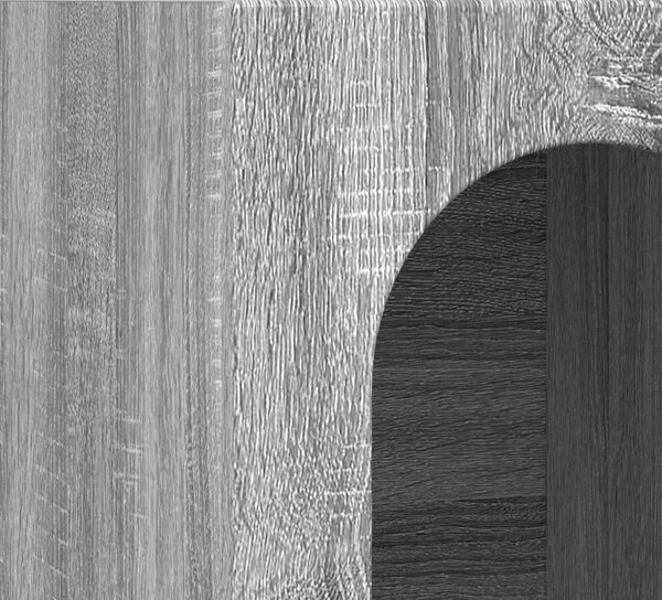 Széf Szürke Sonoma 59 x 35 x 100,5 cm Faanyag