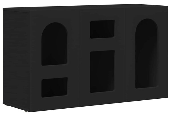 Széf Fekete 100 x 35 x 59 cm Faanyag