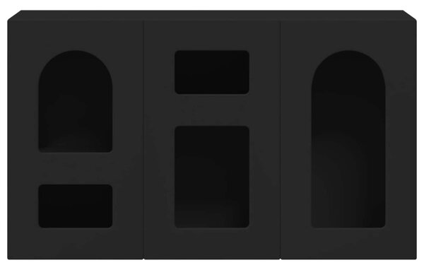 Széf Fekete 100 x 35 x 59 cm Faanyag