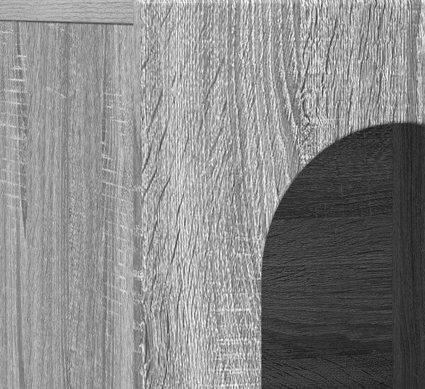 Széf Szürke Sonoma 100 x 35 x 59 cm Faanyag