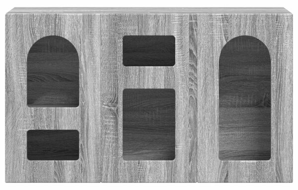 Széf Szürke Sonoma 100 x 35 x 59 cm Faanyag