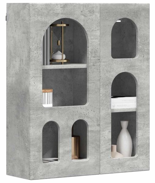 Függő szekrény ELST Betonszürke 59 x 20 x 71,5 cm Szerelt Fa