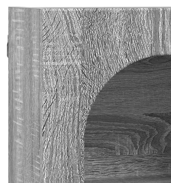 Függő szekrény Szürke Sonoma 59 x 20 x 71.5 cm Faanyag