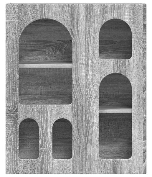 Függő szekrény Szürke Sonoma 59 x 20 x 71.5 cm Faanyag