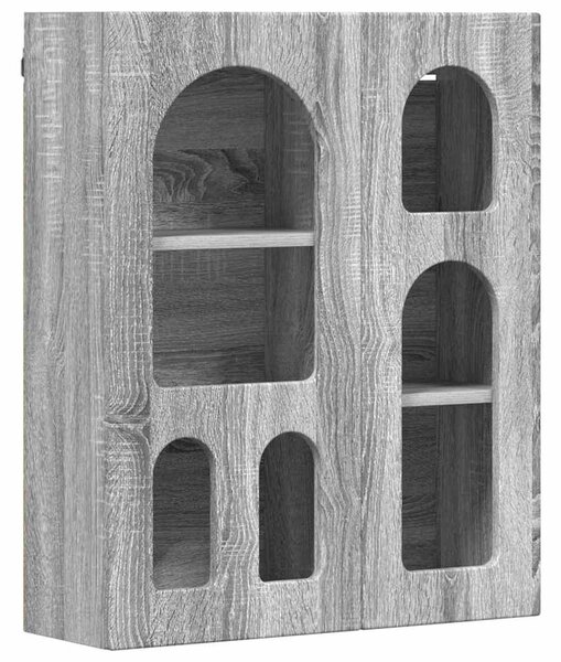 Függő szekrény Szürke Sonoma 59 x 20 x 71.5 cm Faanyag