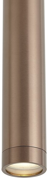 Design függőlámpa sötét bronz GU10 50mm IP44 - Tuba