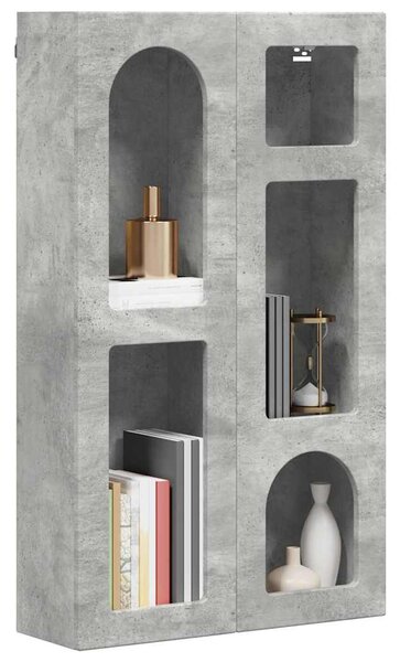 Függő szekrény ELST Betonszürke 59 x 20 x 100 cm Szerelt Fa