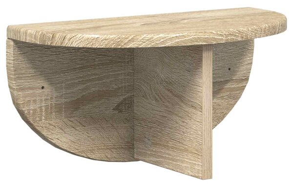 Falpolc Falra szerelhető Sonoma tölgy 38 x 19 x 19 cm