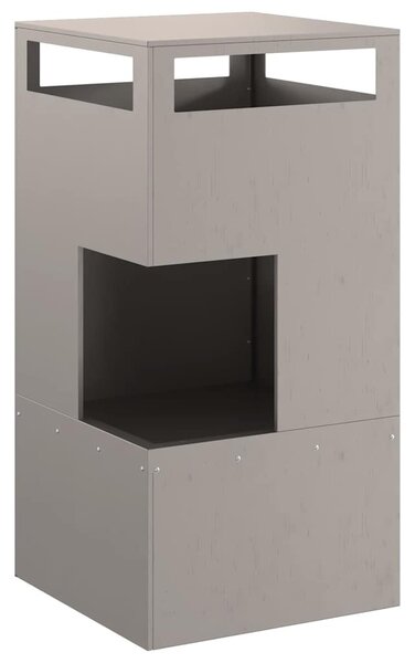 Tűzgyújtó tál Barna 50 x 50 x 100 cm Időjárásálló acél