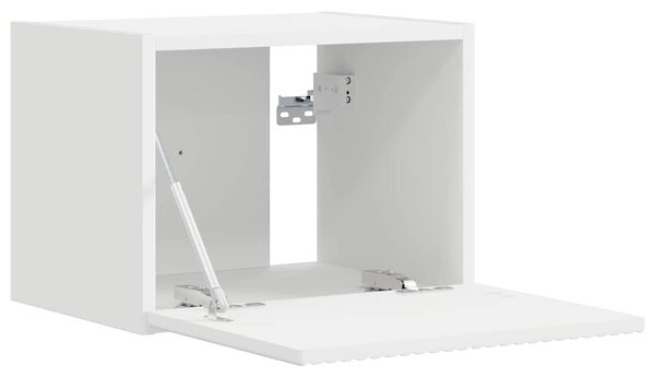 TV Fali Szekrény Fehér 60 x 31 x 29.5 cm Faanyag