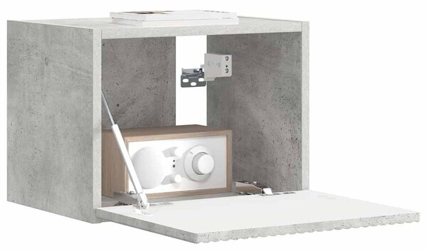 TV Fali Szekrény Beton 60 x 31 x 29.5 cm Faanyag