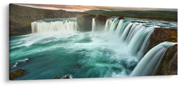 Kép - Vízesések (120x50 cm)