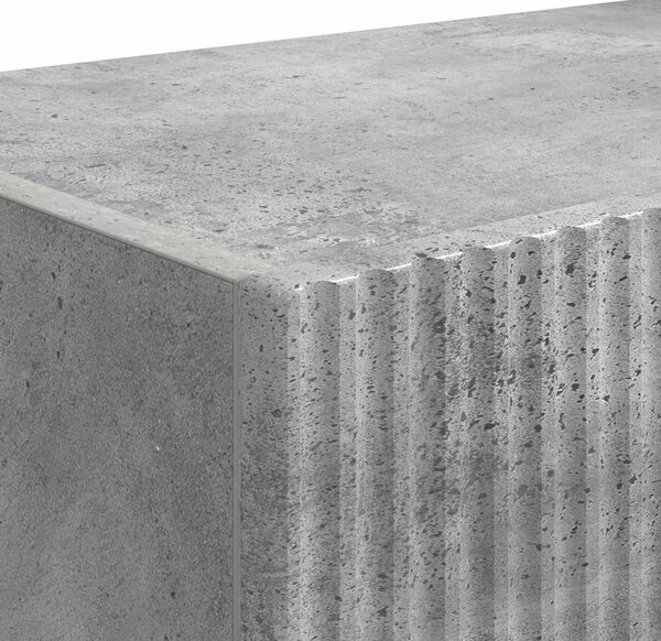 TV Fali Szekrény Beton 60 x 31 x 29.5 cm Faanyag
