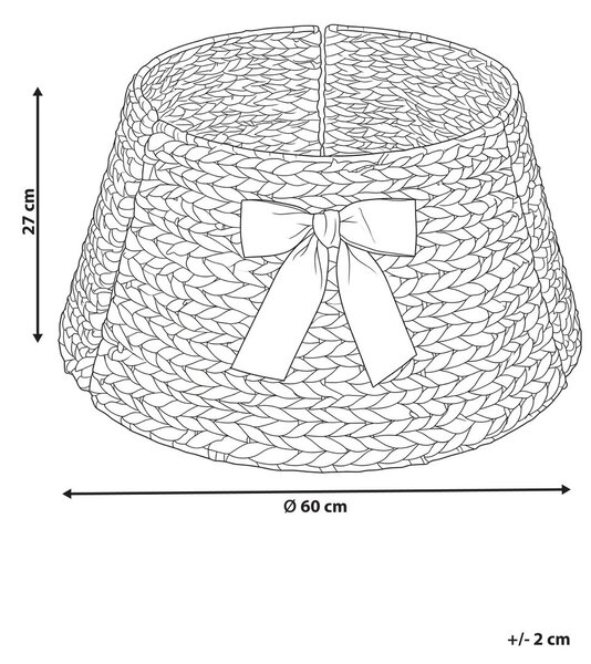 Karácsonyfa alátét HUMPPLIA 60 cm Piros