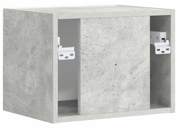 TV Fali Szekrény Beton 60 x 31 x 29.5 cm Faanyag
