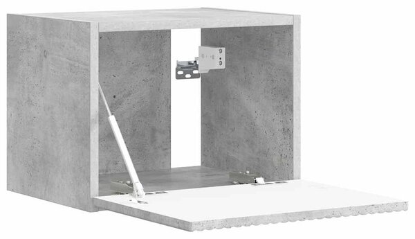 TV Fali Szekrény Beton 60 x 31 x 29.5 cm Faanyag
