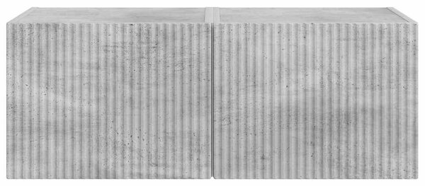 TV Fali Szekrény 2 pcs Beton 60 x 31 x 29.5 cm Faanyag