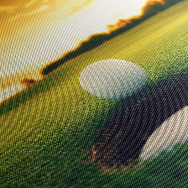 Kép - Golf (órával) (90x30 cm)