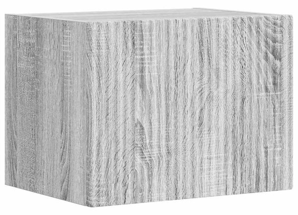 TV Fali Szekrény 39 x 31 x 29,5 cm Szürke Sonoma Szerelt Fa