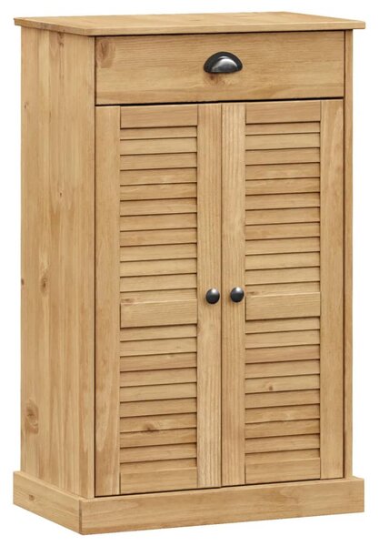 VIGO tömör fenyőfa cipőszekrény 60x35x96 cm