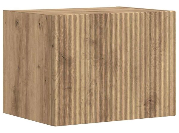TV Fali Szekrény 39 x 31 x 29,5 cm Művészi tölgy Szerelt Fa