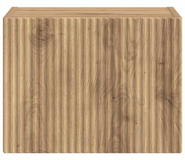 TV Fali Szekrény 39 x 31 x 29,5 cm Művészi tölgy Szerelt Fa