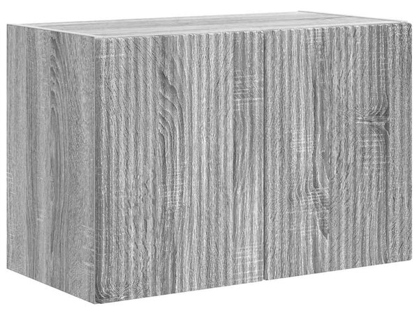 TV Fali Szekrény Szürke Sonoma 59,5 x 31 x 40 cm Faanyag