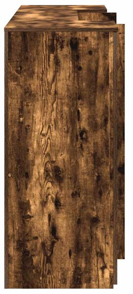 Recepciós pult füstös tölgy 200x50x103,5 cm szerelt fa