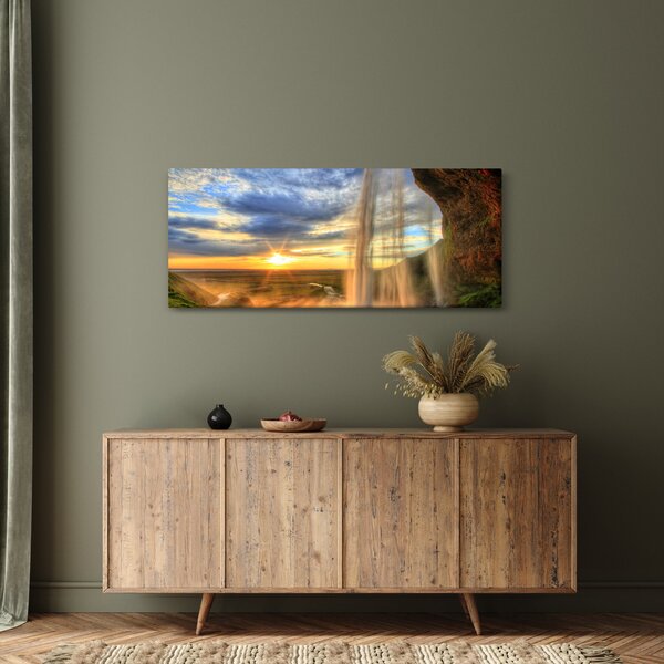 Kép - Vízesés (120x50 cm)