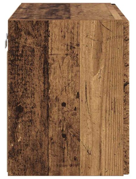 TV Fali Szekrény Öreg fa 59,5 x 31 x 40 cm Faanyag