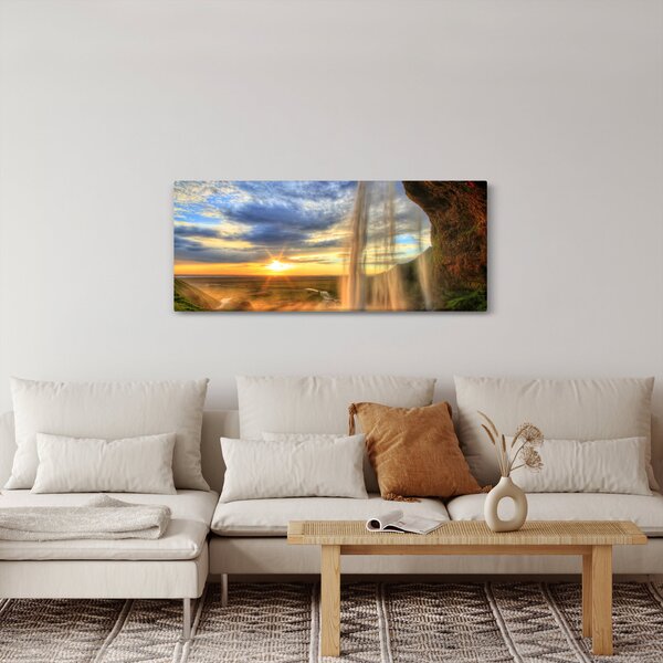 Kép - Vízesés (120x50 cm)