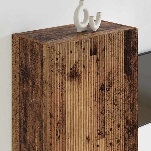 TV Fali Szekrény Öreg fa 59,5 x 31 x 80 cm Faanyag