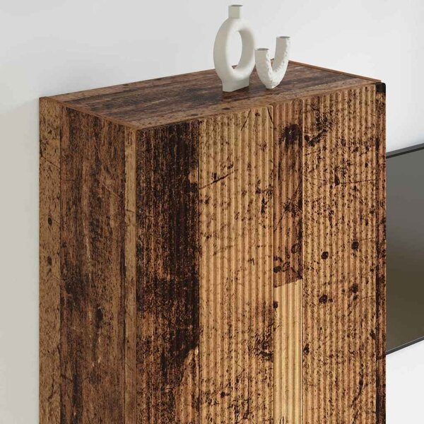 TV Fali Szekrény Öreg fa 59,5 x 31 x 100 cm Faanyag