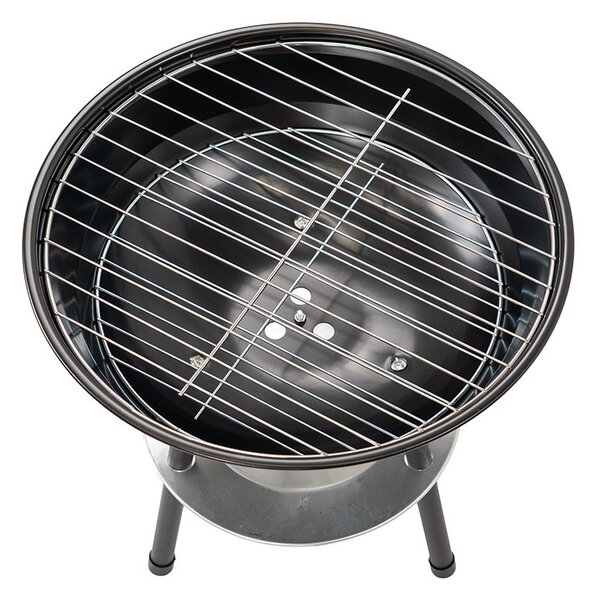 Faszenes kerti gömb grillsütő