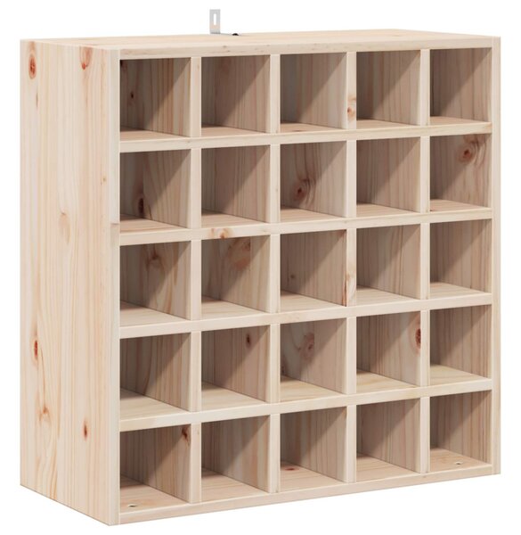 Borágas 2 pcs Természetes 56 x 25 x 56 cm Tömör fenyőfa