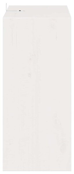 Borágas 2 pcs Fehér 56 x 25 x 56 cm Tömör fenyőfa