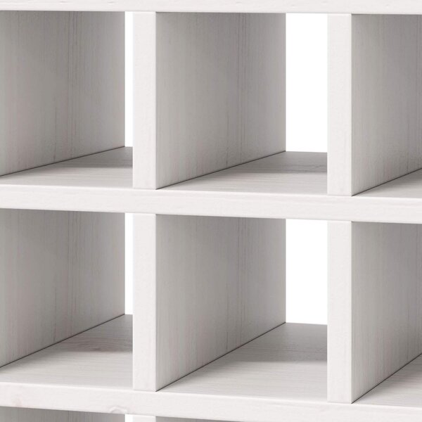 Borágas 2 pcs Fehér 56 x 25 x 56 cm Tömör fenyőfa